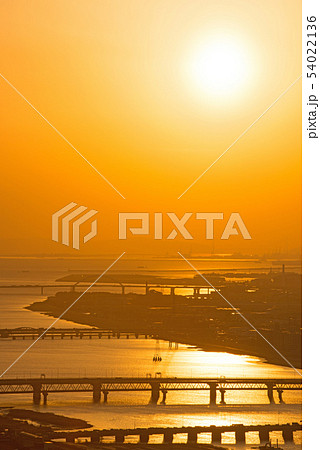 大阪 梅田の夕景 大阪 梅田の夕景 54022136
