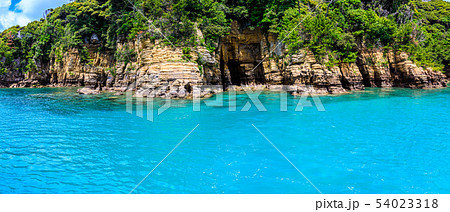 辰ノ島クルージング（海の宮殿）　パノラマ　【長崎県壱岐市】 54023318