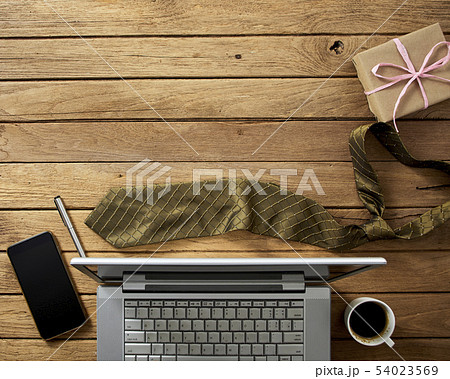 Happy fathers day accessories desk table 54023569