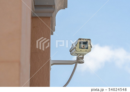outdoor security cameras on a wall outdoor security cameras on a wall 54024548