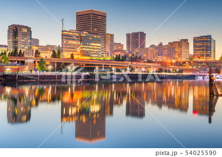 Tacoma, Washington, USA downtown skyline Tacoma, Washington, USA downtown skyline 54025590