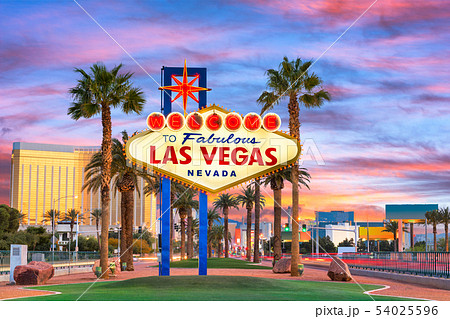 Las Vegas Welcome Sign Las Vegas Welcome Sign 54025596