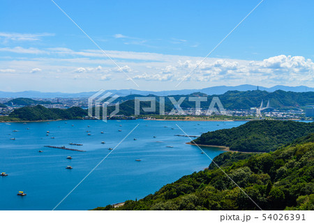 写真素材：鳴門、四方見展望台、海、風景 54026391