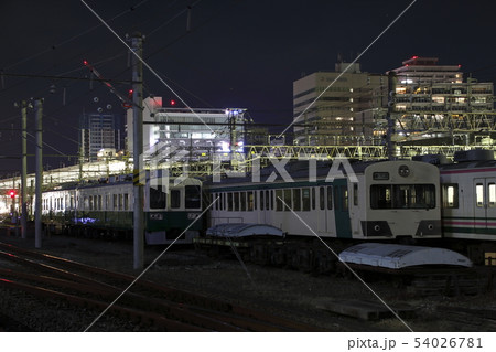 夜の107系電車(上信線・改造前) 夜の107系電車(上信線・改造前) 54026781