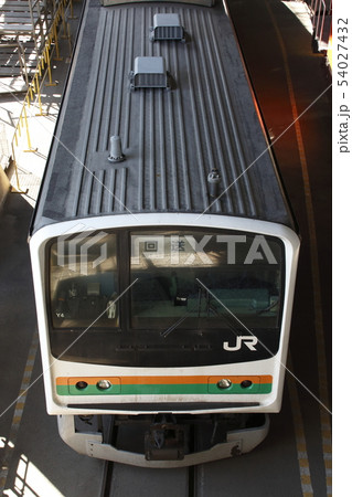 大宮総合車両センターにて検査中の東北本線205系 54027432