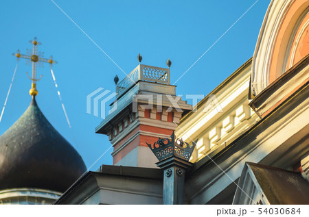 Architectural Excesses in the Facade Decoration Architectural Excesses in the Facade Decoration 54030684