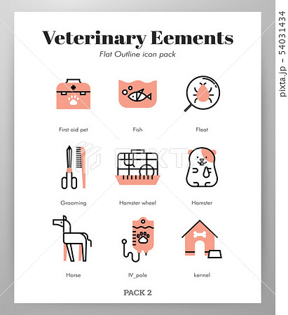 Veterinary elements flat pack 54031434