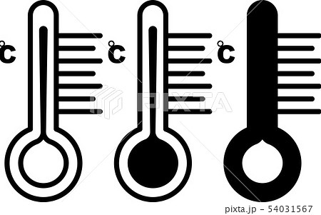 Thermometer icons , Vector illustration Thermometer icons , Vector illustration 54031567