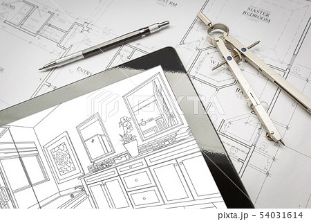 Computer Tablet with Master Bathroom Design Over Computer Tablet with Master Bathroom Design Over 54031614