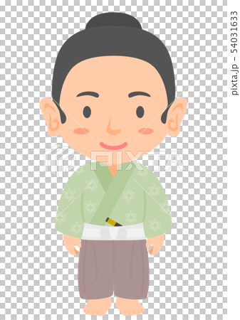 武士　小袖袴 54031633