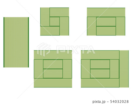 たたみのイラスト素材