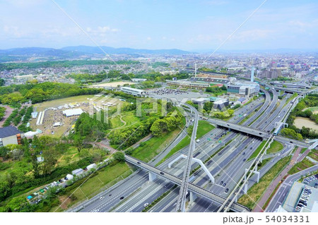 大都市近郊の風景 54034331