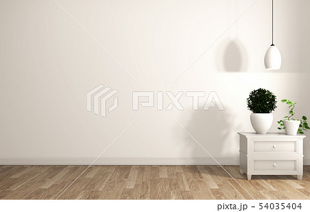 cabinet in modern empty room Japanese - zen style 54035404