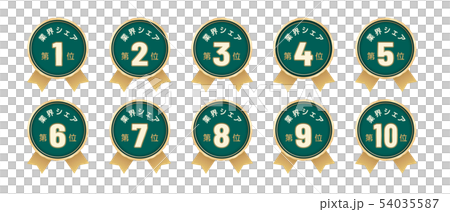 行業份額排名標籤最佳10套 54035587