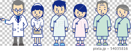 医師 看護師 患者 セット 医師 看護師 患者 セット 54035816