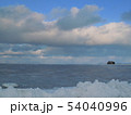 オホーツク海　流氷 54040996
