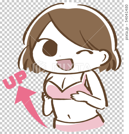 バストアップ　美容　女性 54041480