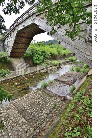 石川県立白山ろく民族資料館　木造橋 54041958