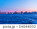 横浜港の夕焼け 54044032