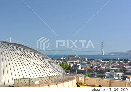 天文科学館と明石海峡大橋 54044209