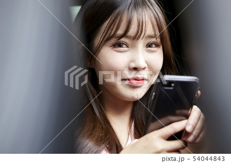 自動車 ビジネスウーマン ビジネス 54044843