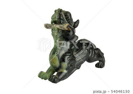 Jade Pixiu is Chinese lucky animal of china eat Jade Pixiu is Chinese lucky animal of china eat 54046130