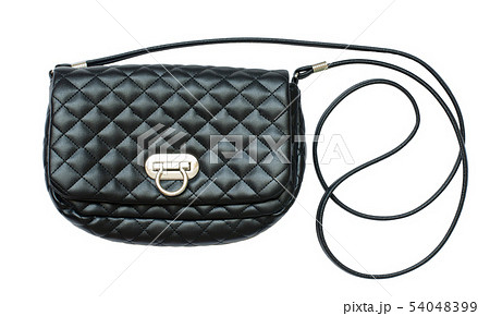 Crossbody quilted black bag 54048399