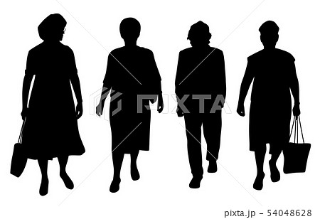 Senior women walking 54048628