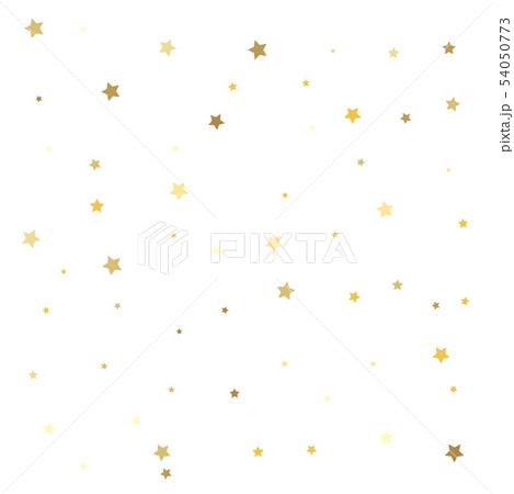 Gold stars. Confetti celebration 54050773