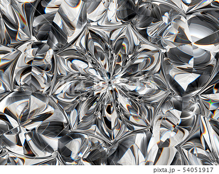diamond structure extreme closeup and kaleidoscope 54051917