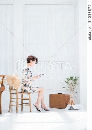 ライフスタイル　女性 54053879