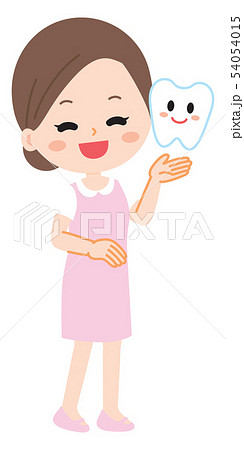 歯科衛生士　歯科助手　イラスト 54054015