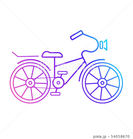Bicycle Icon. Ready For Your Design, Greeting Card 54058670