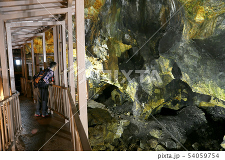 銀山温泉の銀鉱跡 54059754