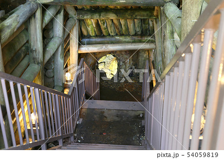 銀山温泉の銀鉱跡 54059819