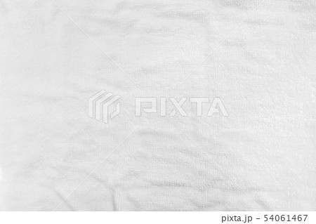 White  abstract cotton towel mock up template. 54061467