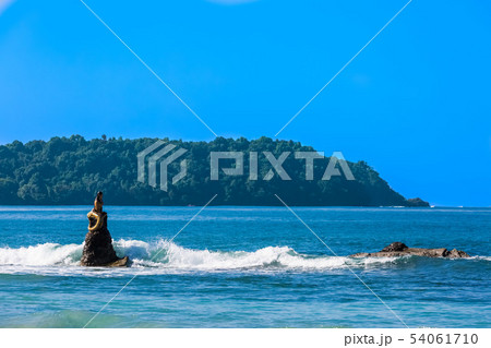 Ngapali Beach mermaid statue Myanmar Ngapali Beach mermaid statue Myanmar 54061710