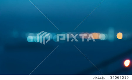 Abstract defocused view of the Golden Gate Bridge 54062019