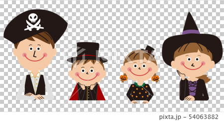 流行音樂家庭萬聖節服裝 54063882