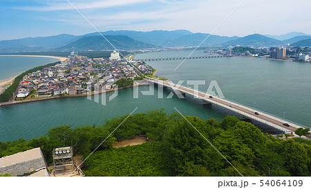 舞鶴橋(唐津城展望台より) 54064109