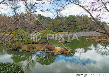 京都仙洞御所 南池の風景 京都仙洞御所 南池の風景 54064976