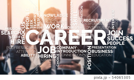 Human Resources and People Networking Concept. 54065305