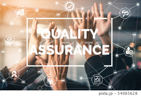 QA Quality Assurance and Quality Control Concept. 54065628