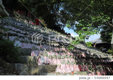 信貴山 千体地蔵 奈良県平群町 子宝地蔵 の写真素材