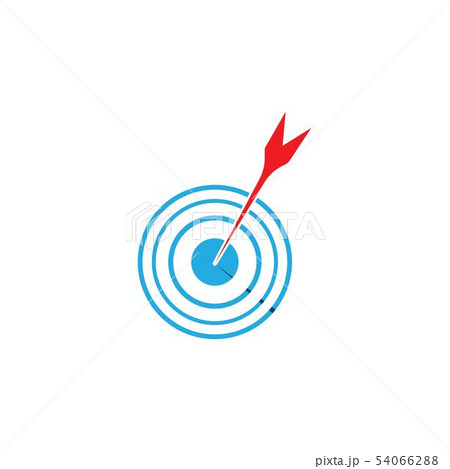 Target icon and symbol vector ilustration template 54066288