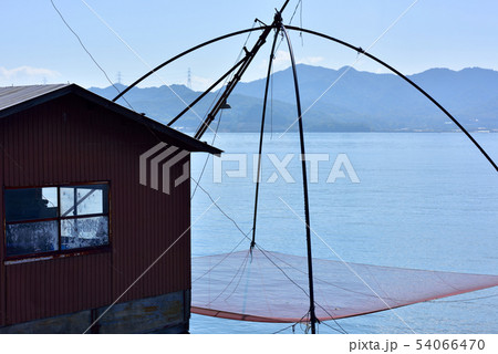 九蟠漁協　四つ手小屋（岡山市東区） 54066470