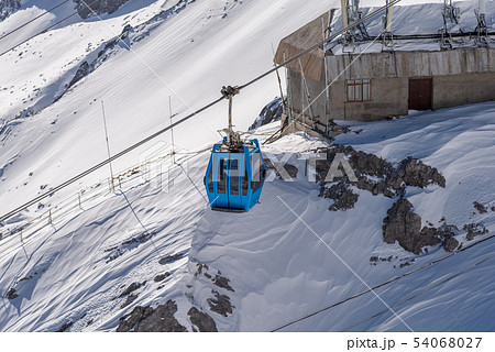 景色 風景 雪の山 54068027