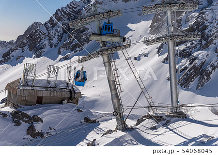 景色 風景 雪の山 54068045
