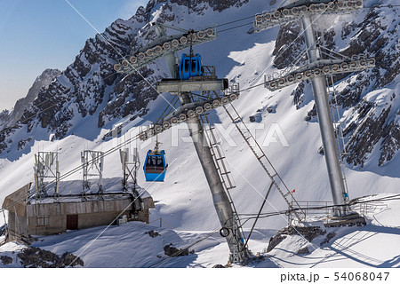 景色 風景 雪の山 54068047