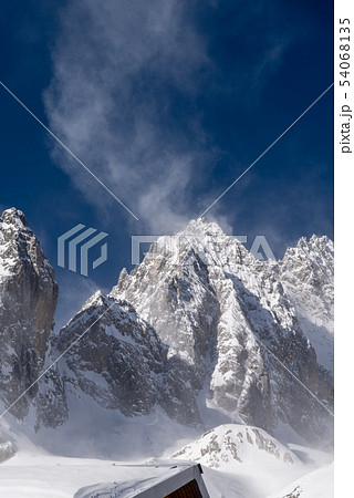 景色 風景 雪の山 54068135